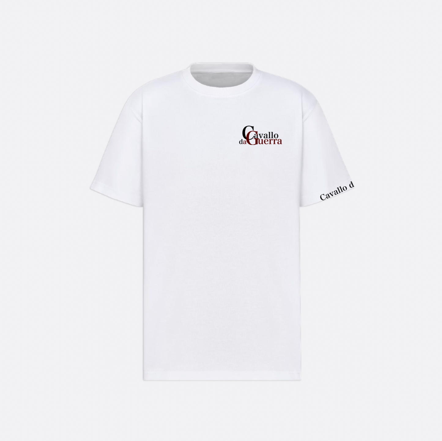 White Luxury T Shirt Made In Italy