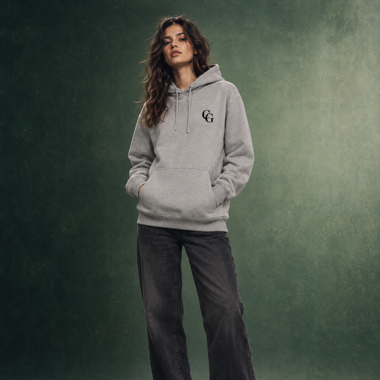 CG Grey Hoodie - Made In Italy