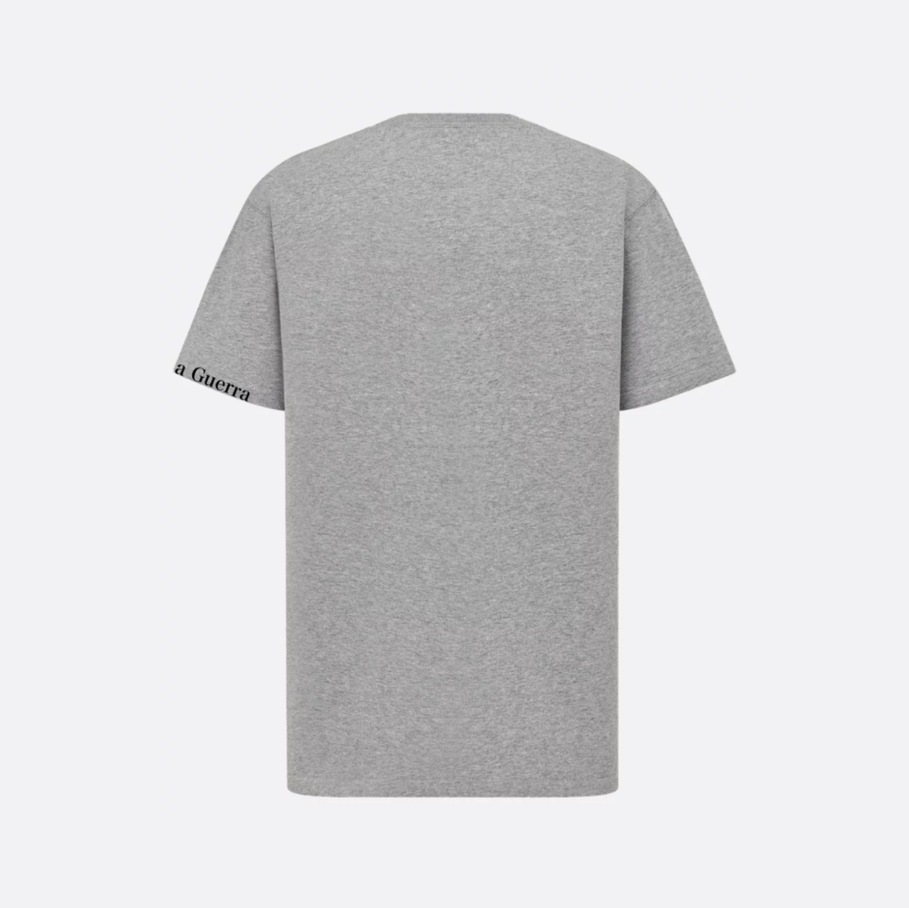 Grey Luxury T shirt Made In Italy